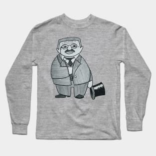 Chibi Teddy Roosevelt Long Sleeve T-Shirt